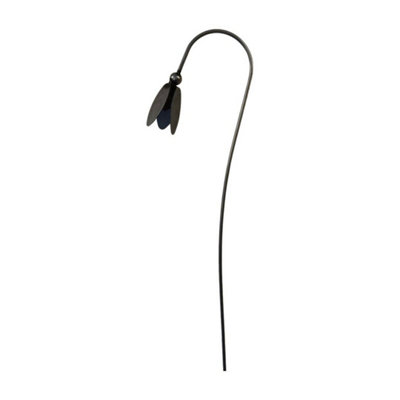 Poppy Forge Closed Snowdrop Garden Art (Pack Of 3)Bare Metal/ready To RustSteelW6 X H100 Cm from B&Q