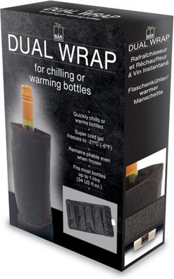 CKB Ltd Bar Originale Dual Wrap BlackWine Bottle Chiller And Warmer from B&Q