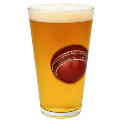 Original Products Sports Fan Cricket Ball Glass 400Ml – Clear
