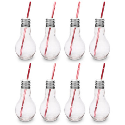 Original Products Bar Bespoke Set Of 8 Mixology Edison Glass Light Bulb 400MlClear from B&Q