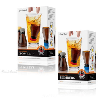 Original Products Final Touch Set Of 8 Drink Bomb Shot Glass from B&Q