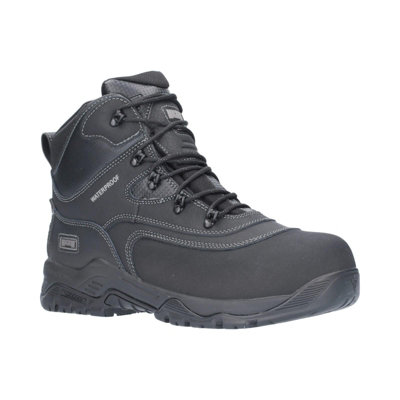 Magnum Broadside 6.0 S3 Black Waterproof Non-Metal Safety Boot With Midsole from B&Q