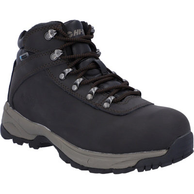 Hi-Tec Dark Eurotrek Lite Waterproof Walking Boots Chocolate