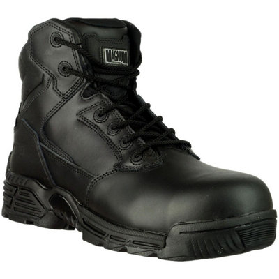 Magnum Stealth Force 6.0 Ct Cp Uniform Safety Boot Black from B&Q