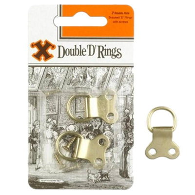 Challenge "X" Brand Double D Rings Brass Pack 2 [12858] - Image 4