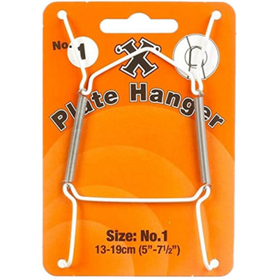 B&Q -  No.1 Small Wall Plate Hanger 13-19Cm