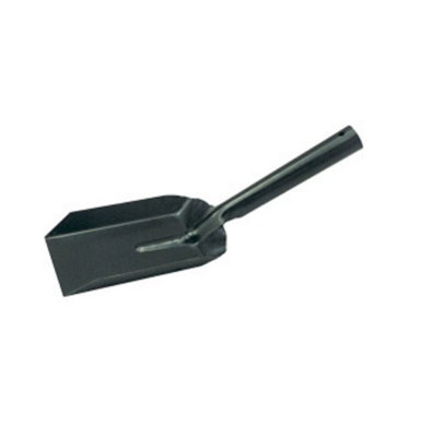 Black Metal Coal Shovel 5 Inch Fireside Ash Spade from B&Q