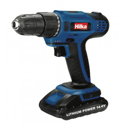 Hilka  Ptlcdd14 14.4V Li-Ion Cordless Drill Driver from B&Q