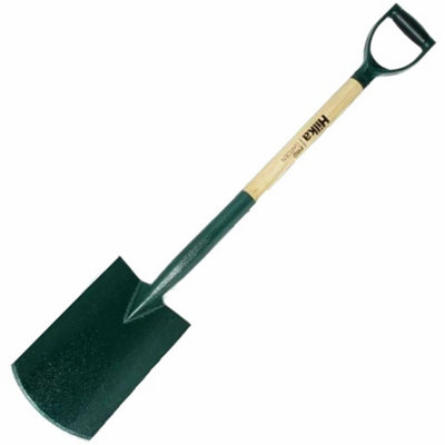 Hilka Digging Spade Drainage Shovel Carbon Steel Garden Spade 92063030 from B&Q