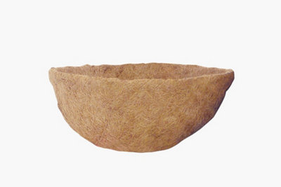 Kingfisher 40Cm 16 Inch Hanging Basket Coco Liner Replacement Flower Planter from B&Q