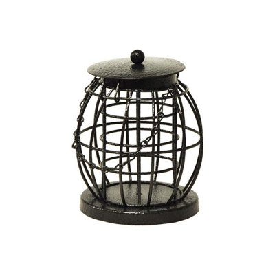 Nature's Market Wild Bird Hanging Lantern Fat Ball Feeder from B&Q