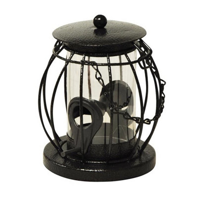 Nature's Market Wild Bird Hanging Lantern Seed Bird Feeder from B&Q