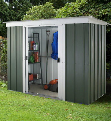 Yardmaster Emerald Pent Metal Shed 104Gpz