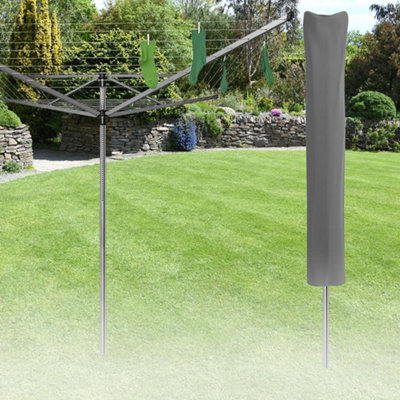 Bosmere 6000 Rotary Washing Line Cover Grey 100% Waterproof Uv Protected Outdoor Protection 6 Year Guarantee L175 Circ.56 Cm from B&Q