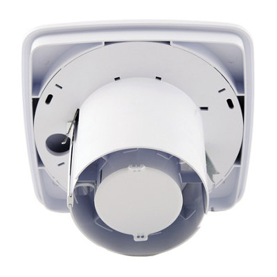 Xpelair Simply Silent Lv100s Standard Square 100Mm Fan With Wall Kit