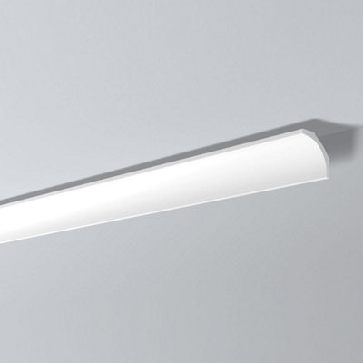 Pro Cove Lite Classic C-Shaped Polystyrene Coving (L)3M (W)100mmPack Of 6 from B&Q