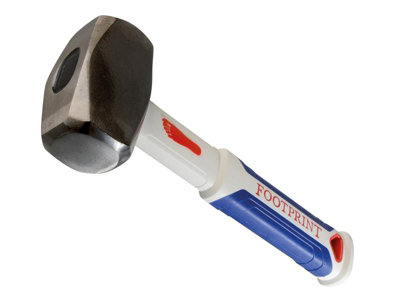 B&Q Footprint Club Hammer Fibreglass Shaft 1.13Kg (2.1/2 Lb) Foo119212