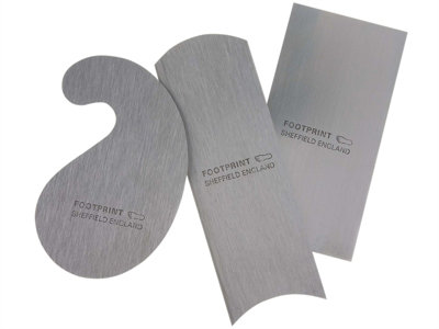 B&Q -  12495 242 Shaped Scraper Set Foo242