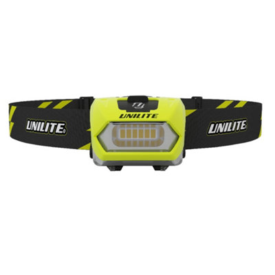 Unilite Ps-Hdl6R Dual Power Helmet Headtorch LampRechargeable Or Battery Powered350 Lumen27 Metre Beam RangeIpx6 from B&Q