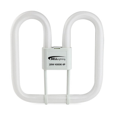 Bell 28W 840 4 Pin 2D Compact Fluorescent LampCool White from B&Q