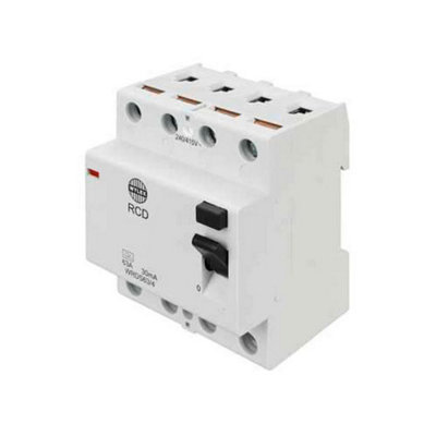 Electrium Wylex Wrds63/4 63A 4 Pole 30Ma Type A Rcd from B&Q