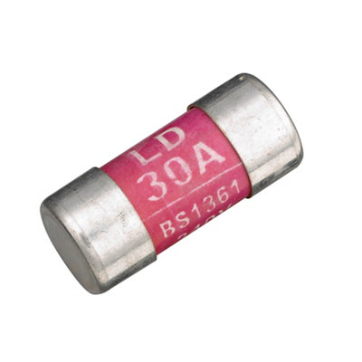 Wylex 30A Cartridge Fuses 230V from B&Q