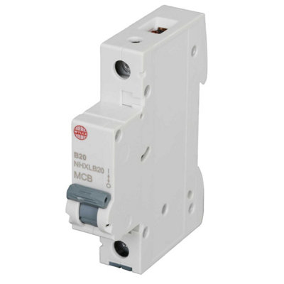 Electrium Wylex 20A Nhxl McbB Curve (2018) from B&Q