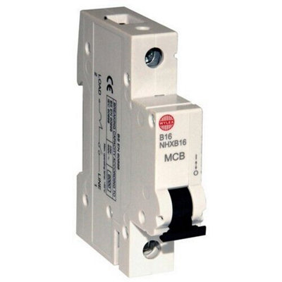 Electrium Wylex 16A Nhxb Mcb-B Curve  (Mcb) from B&Q