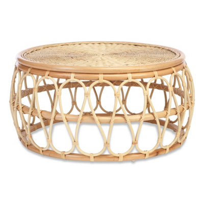 B&Q -  Beijing Coffee TableNatural Rattan