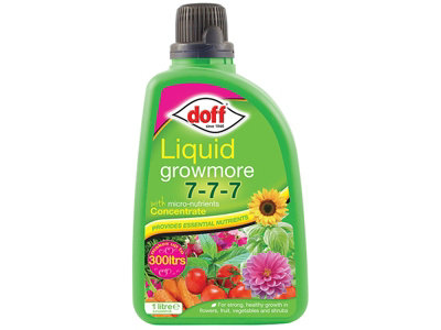 Doff F-Jf-A00-Dof Liquid Growmore Concentrate 1 Litre Dofjfa00 from B&Q
