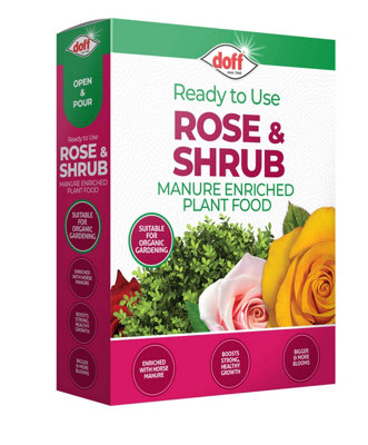 Doff Rose & Shrub Granular Fertiliser from B&Q