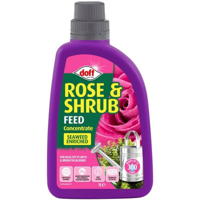 Doff Rose & Shrub Feed Concentrated Extra Fill 1.2L from B&Q