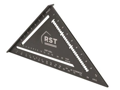 R.s.t. Rstras12 Aluminium Black Rafter Square 12In Rstrstras12 from B&Q