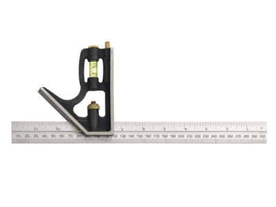 B&Q Fisher Fb1953me Fb1953me Combination Square 300Mm (12In) Fis1953bp