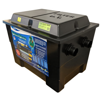 Lotus Green Genie Filter 48000 Water Filtration Solution For Your Garden Pond from B&Q