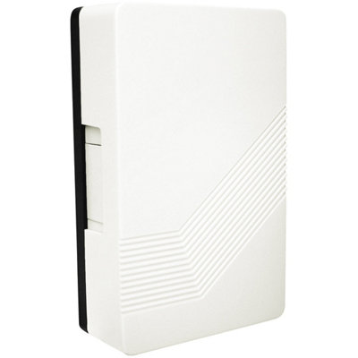 Eterna Dc1Wh Door Chime Battery/transformer White from B&Q