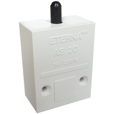 Eterna Lighting Eterna Xs63W Push To Break Autoswitch Ip20 White from B&Q