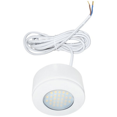 B&Q -  Cledcirwh Led 1.7W Surface/recessed Cabinet Downlight