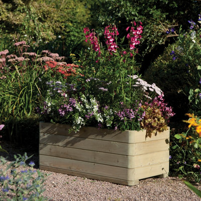 B&Q -  Marbery Rectangular Planter