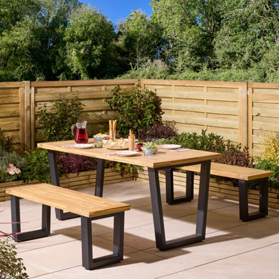 Rowlinson Stockholm 4 Seat Dining Set