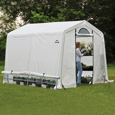 B&Q -  Shelterlogic 8X8 Greenhouse In A Box