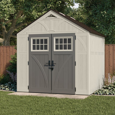 Suncast Tremont Resin Shed 8X7 from B&Q