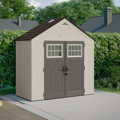 Suncast Tremont Resin Shed 8X4 from B&Q