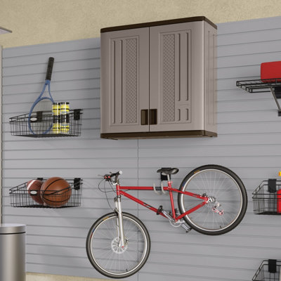 Suncast Haven Wall Storage Cabinet from B&Q