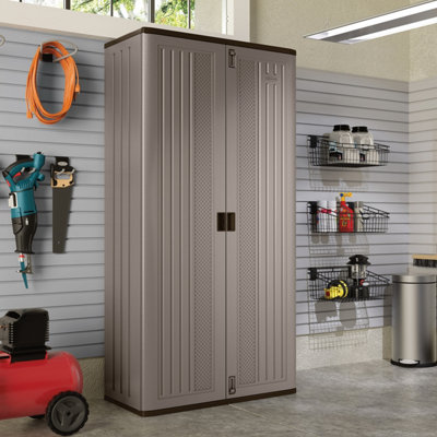 Suncast Haven Resin Garden StorageGrey from B&Q