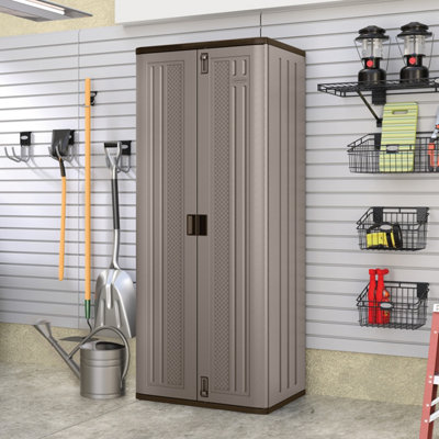 Suncast Haven Resin Garden StorageGrey from B&Q