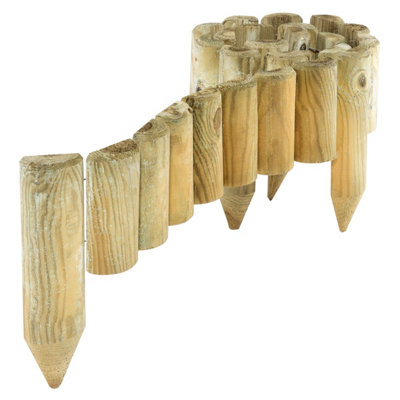 Rowlinson 9" Easy Fix Spiked Log Roll 1.8MPack Of 4 from B&Q