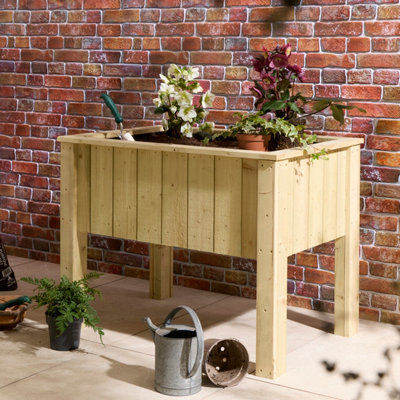 B&Q -  Signature Heritage Raised Deep Root Rectangular Planter