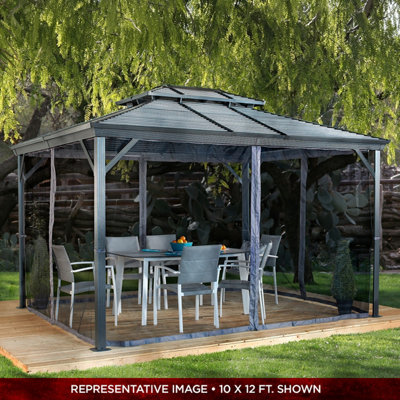 Rowlinson Sojag Ventura Ii Gazebo 3M X 3M from B&Q