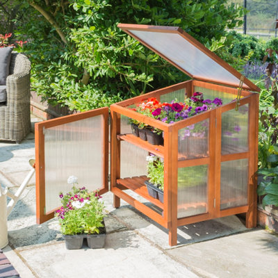 Rowlinson Eucalyptus Hardwood Coldframe from B&Q